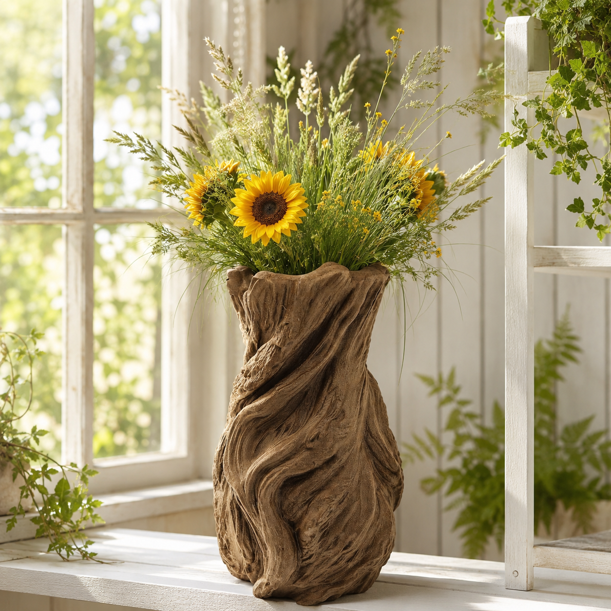 🎁Last Day 60% OFF - Twisted Wood Vase