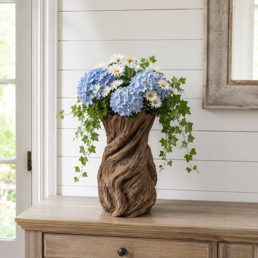 🎁Last Day 60% OFF - Twisted Wood Vase