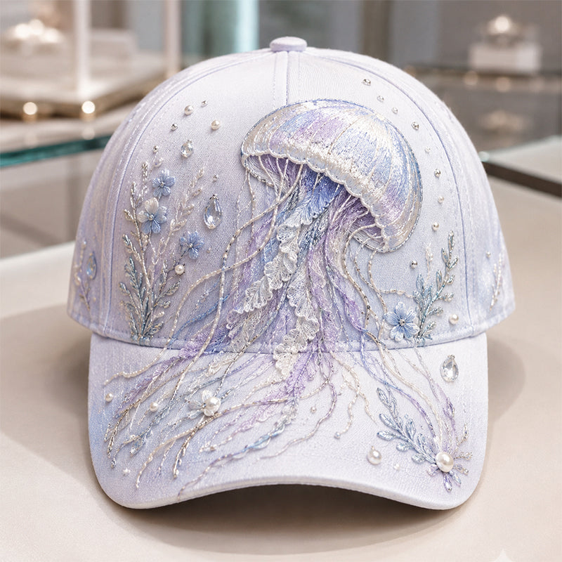 🔥 Last Day 49% OFF – 🌊 Ocean Creatures Embroidery Cap (📦Buy 2 Free Shipping)