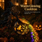 🔥 49% OFF Halloween Early Bird Sale 🎃 Halloween Witch Cauldron Garden Light