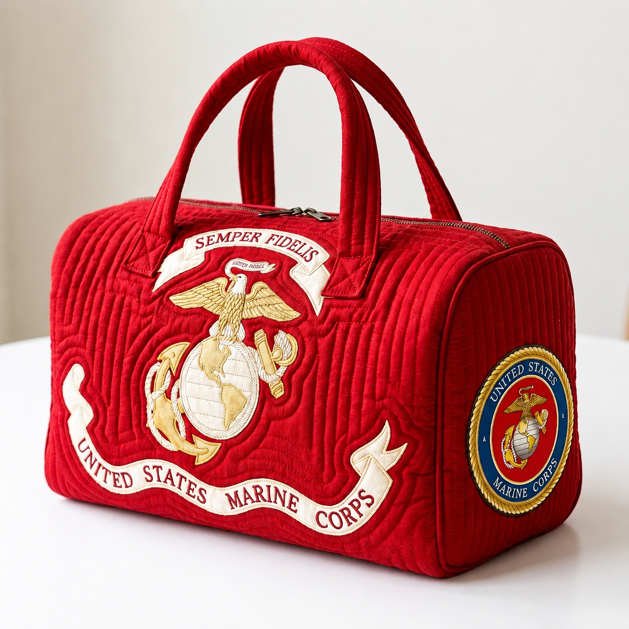 100% Handmade Marine Corps Bag(Michael Kent Handmade®)